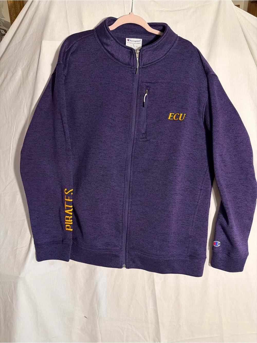 #359 Champion Women’s ECU Purple Full-Zip Jacket
